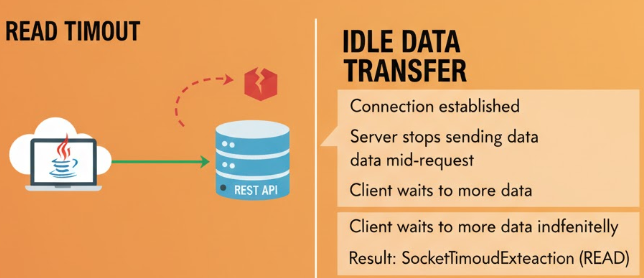Idle data transfer and read timeout